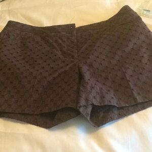 White House black market brown shorts.